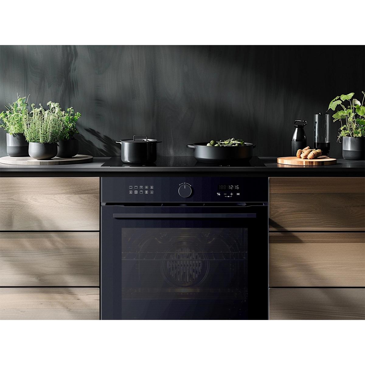 Combo Vondom Horno Digital Empotrable De 60cm + Anafe Vitroceramico
